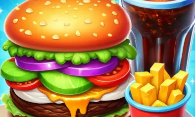 Burger Cafe - Cooking Games For Kids img